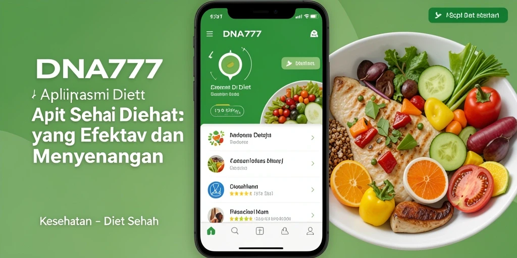 Antarmuka aplikasi DNA777 yang ramah pengguna dan menarik.