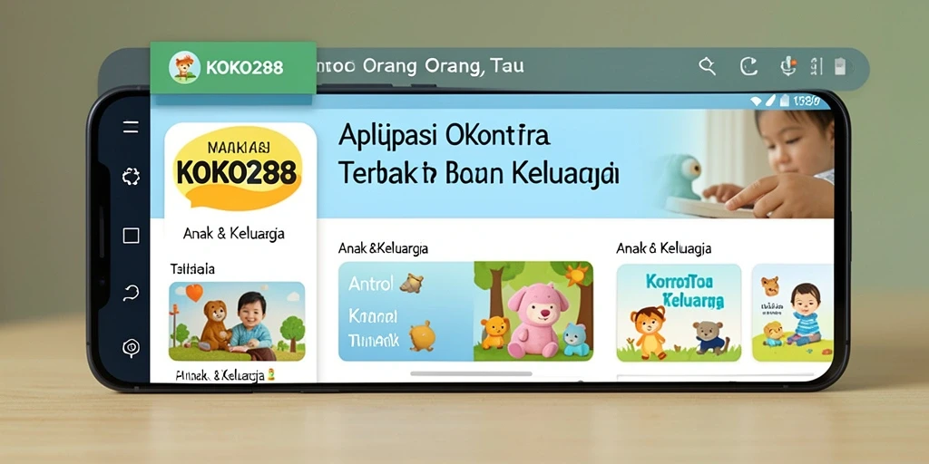 Tampilan antarmuka KOKO288 yang sederhana dan informatif.